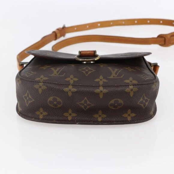 LOUIS VUITTON Monogram Saint Cloud MM Shoulder Bag M51243 LV Auth BA6501 - Picture 7 of 16